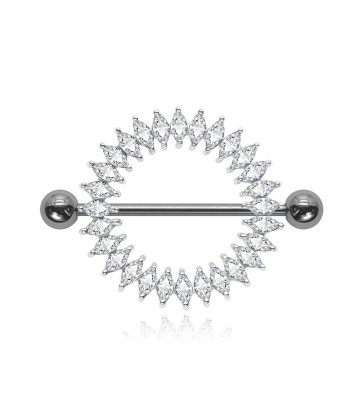 Beautiful Nipple Piercing PN-500-CR